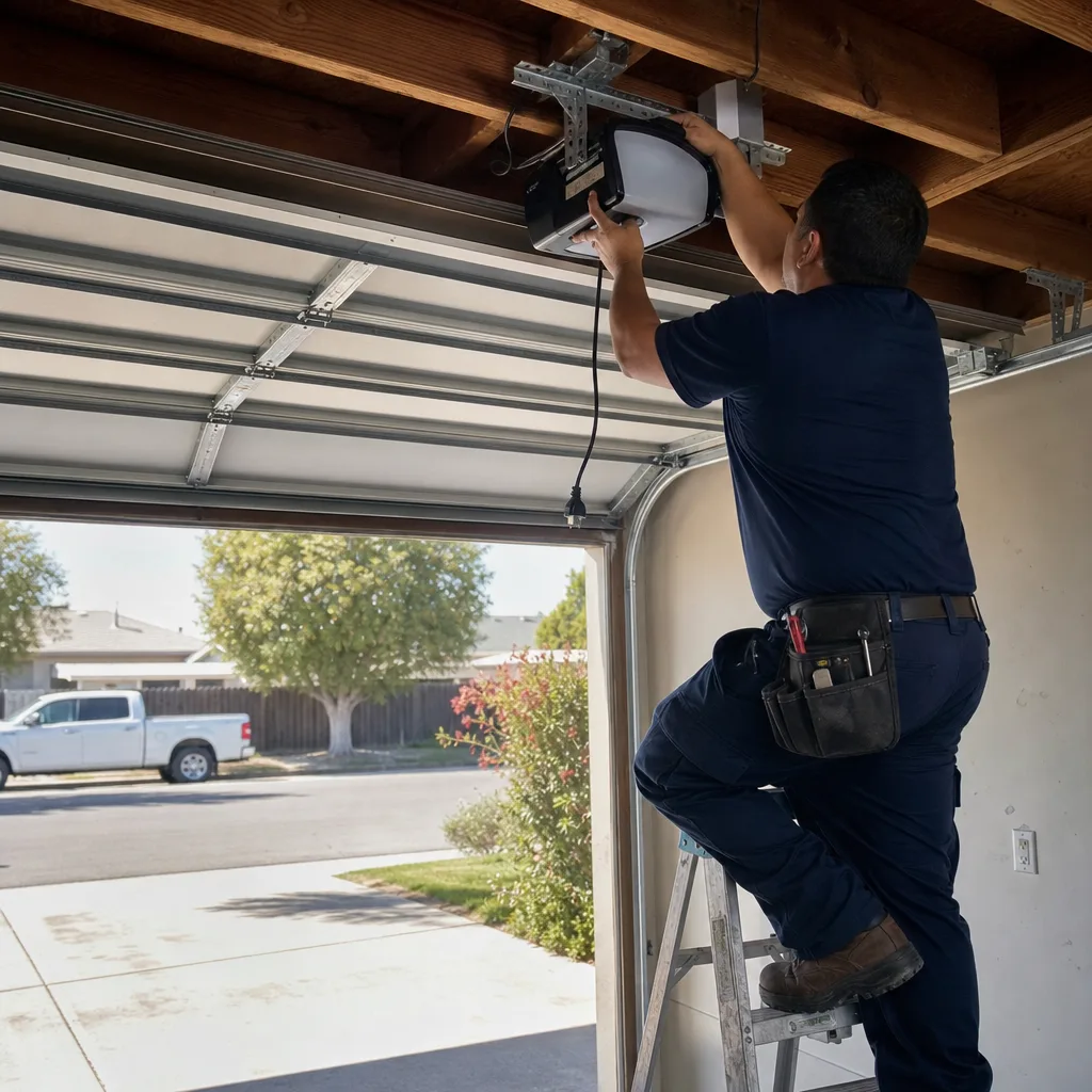 Garage Door Opener Repair in Clovis