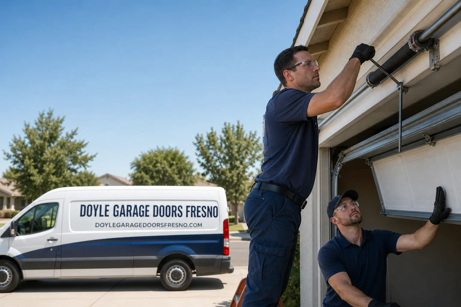 Doyle Garage Doors Fresno garage door team